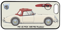 MGA 1600 Roadster MkII (disc wheels) 1961-62 Phone Cover Horizontal